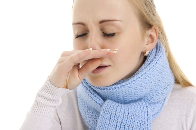  первые симптомы простуды