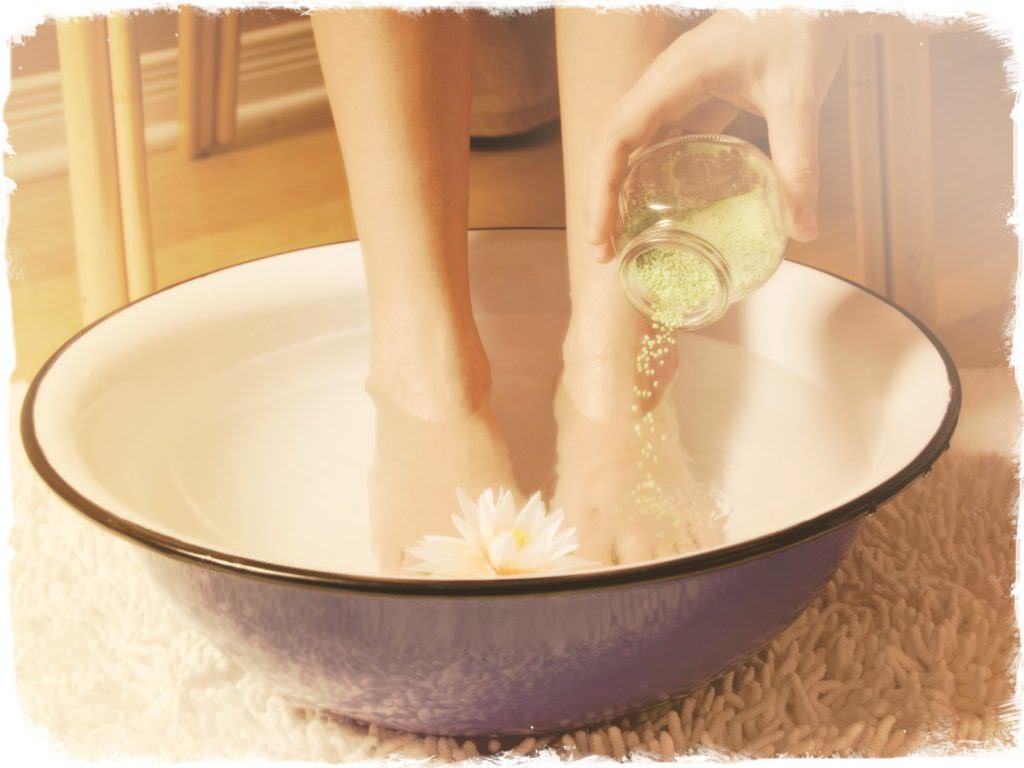 Горчичная ванночка для ног
