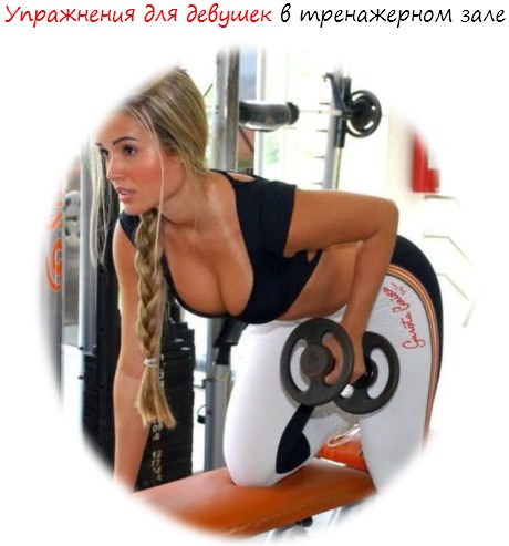 Базовые упражнения в тренажерном зале для девушек на ягодицы, ноги, руки, все группы мышц, похудения