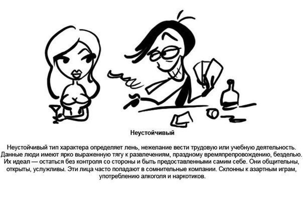 Эмотивно-лабильный тип личности