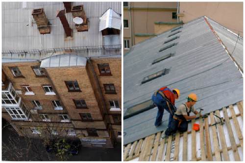 Если потекла крыша в многоквартирном доме что делать