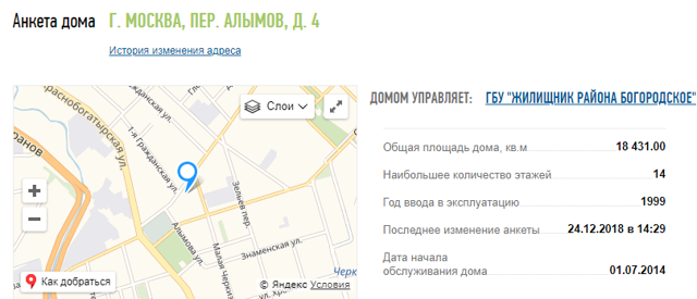 Где узнать информацию о многоквартирном доме
