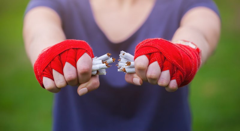 Как бросить курить и не набрать вес