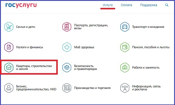 Как на сайте госуслуги оплатить жкх