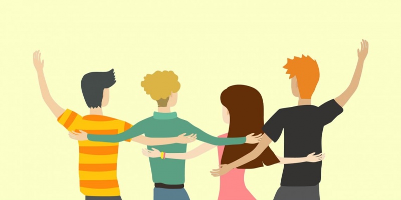 Как наладить контакт с друзьями парня?