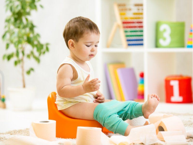 Как научить ребенка пользоваться горшком