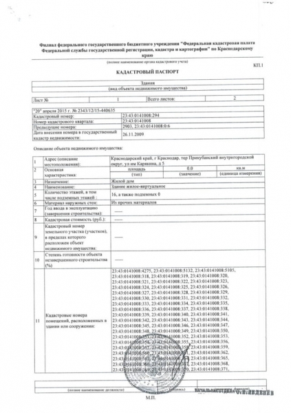 Как посмотреть кадастровый план многоквартирного дома