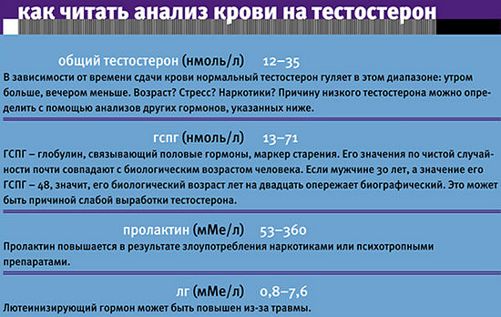 Как повысить тестостерон у мужчин, симптомы снижения, читаем анализ крови