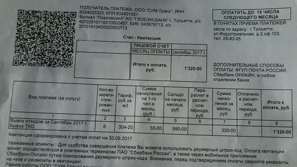 Как расшифровать обращение с тко коммунальные услуги