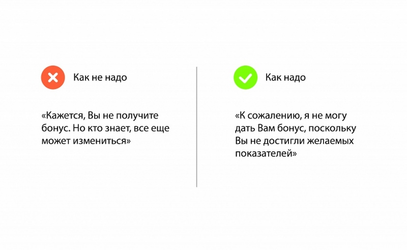 Как сообщать плохие новости