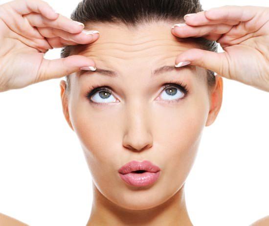 Как убрать морщины на лбу в домашних условиях
