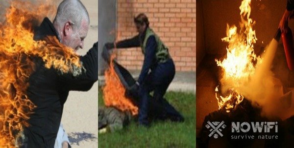 Как вести себя при пожаре в многоквартирном доме