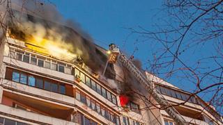 Как вести себя при пожаре в многоквартирном доме