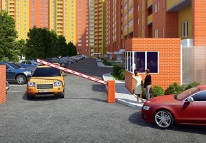 Как во дворе установить шлагбаум во дворе многоквартирного дома в