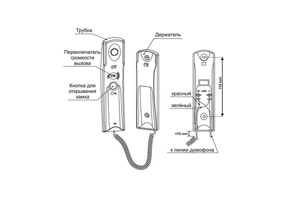 Как выбрать трубку для домофона в многоквартирном доме
