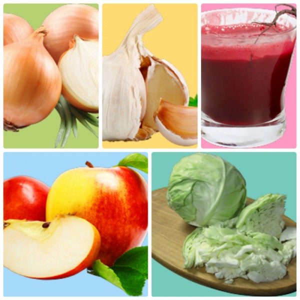 Очищающие организм продукты