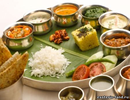 Влияние пищи на ум и тело